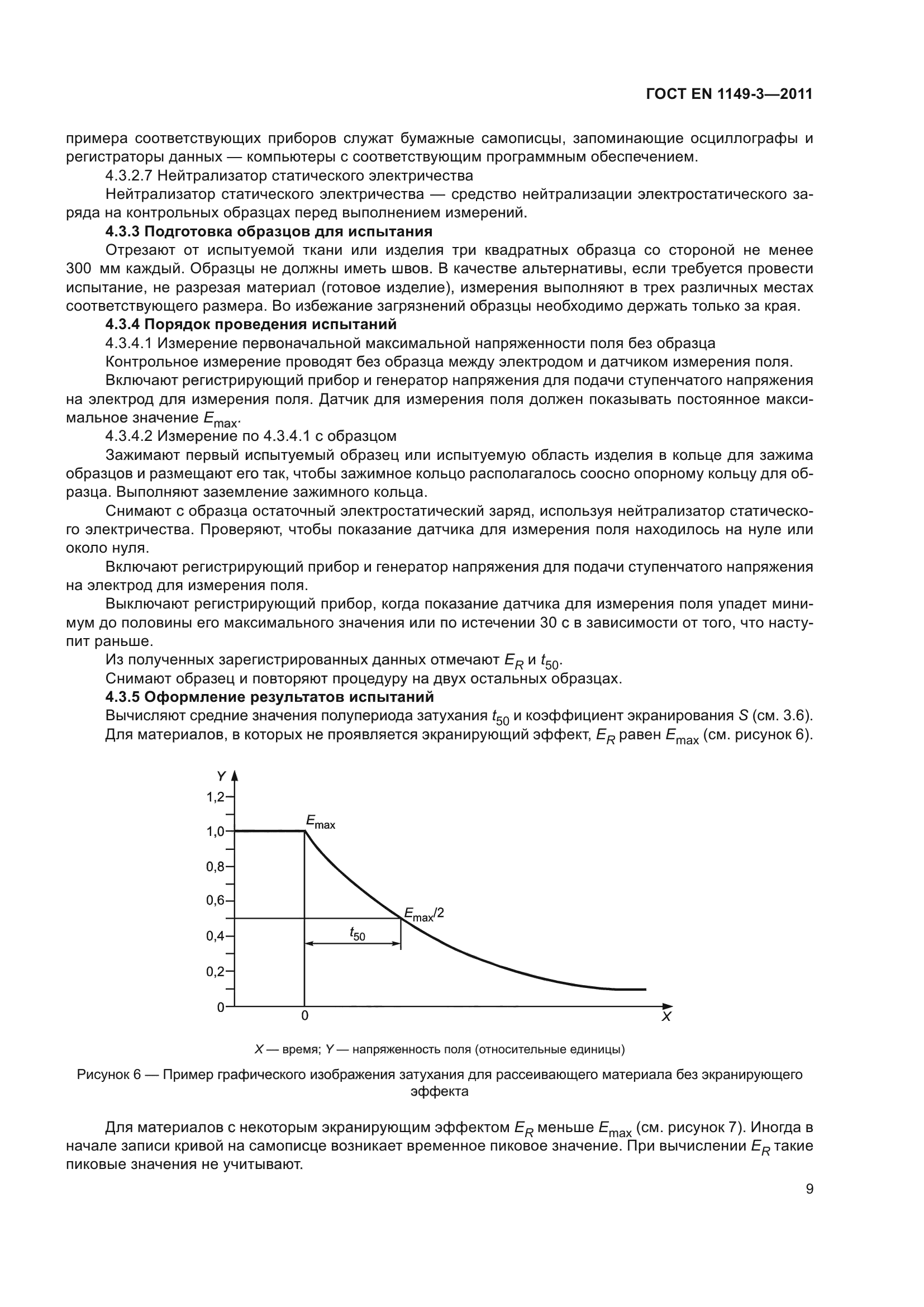 ГОСТ EN 1149-3-2011