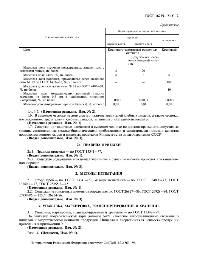 ГОСТ 16729-71