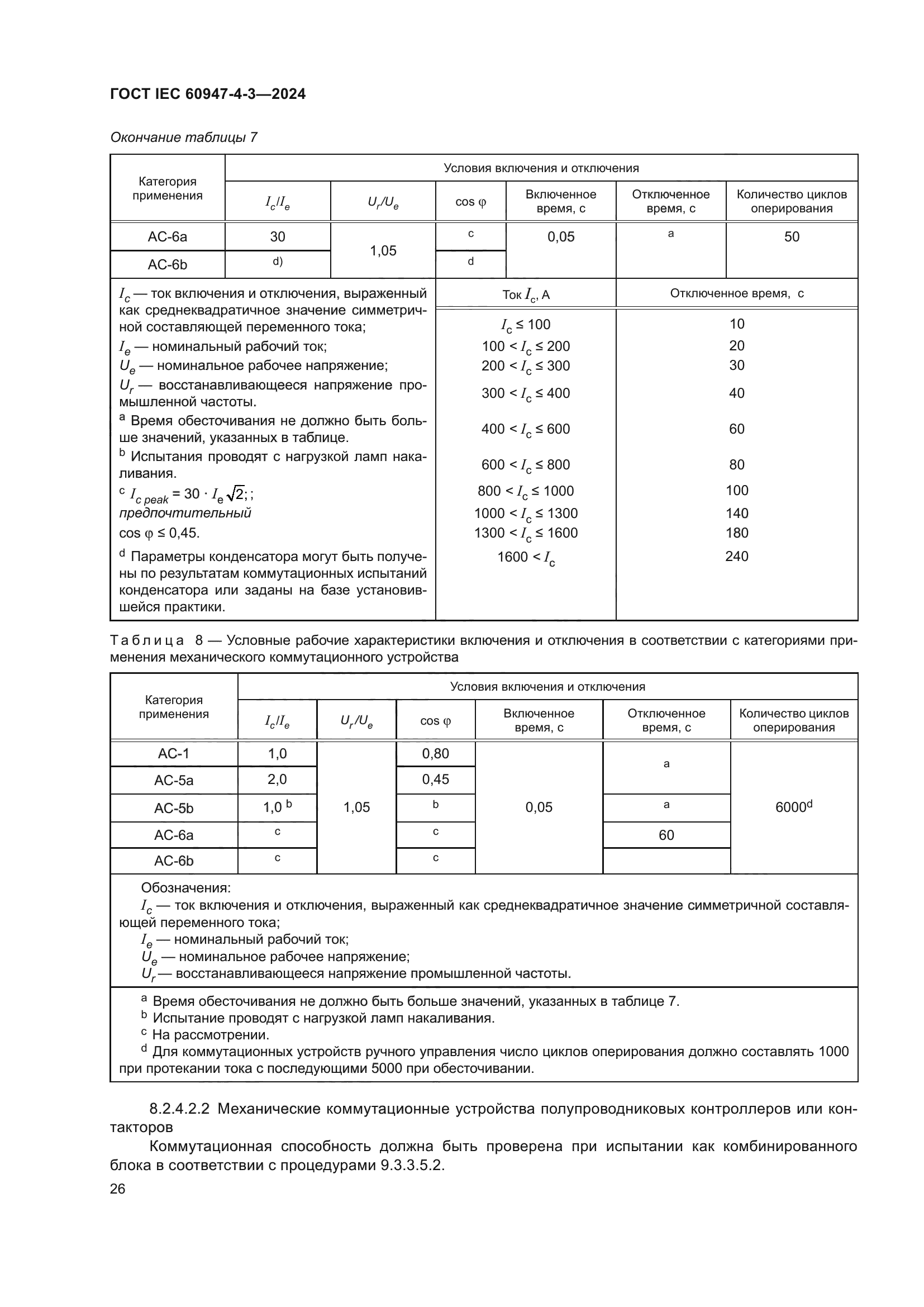 ГОСТ IEC 60947-4-3-2024