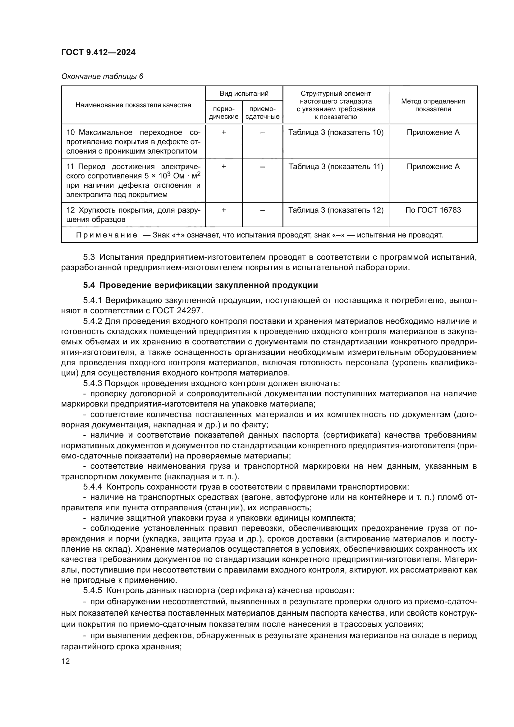 ГОСТ 9.412-2024