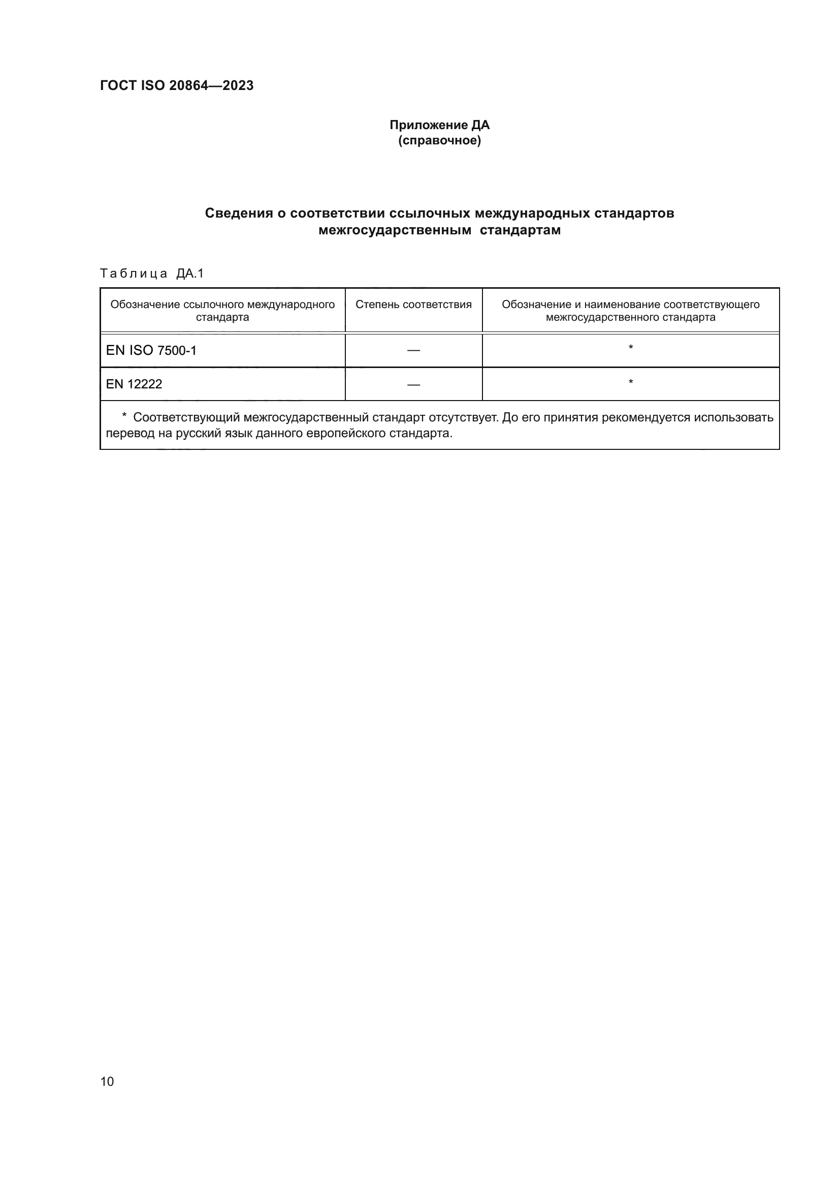 ГОСТ ISO 20864-2023