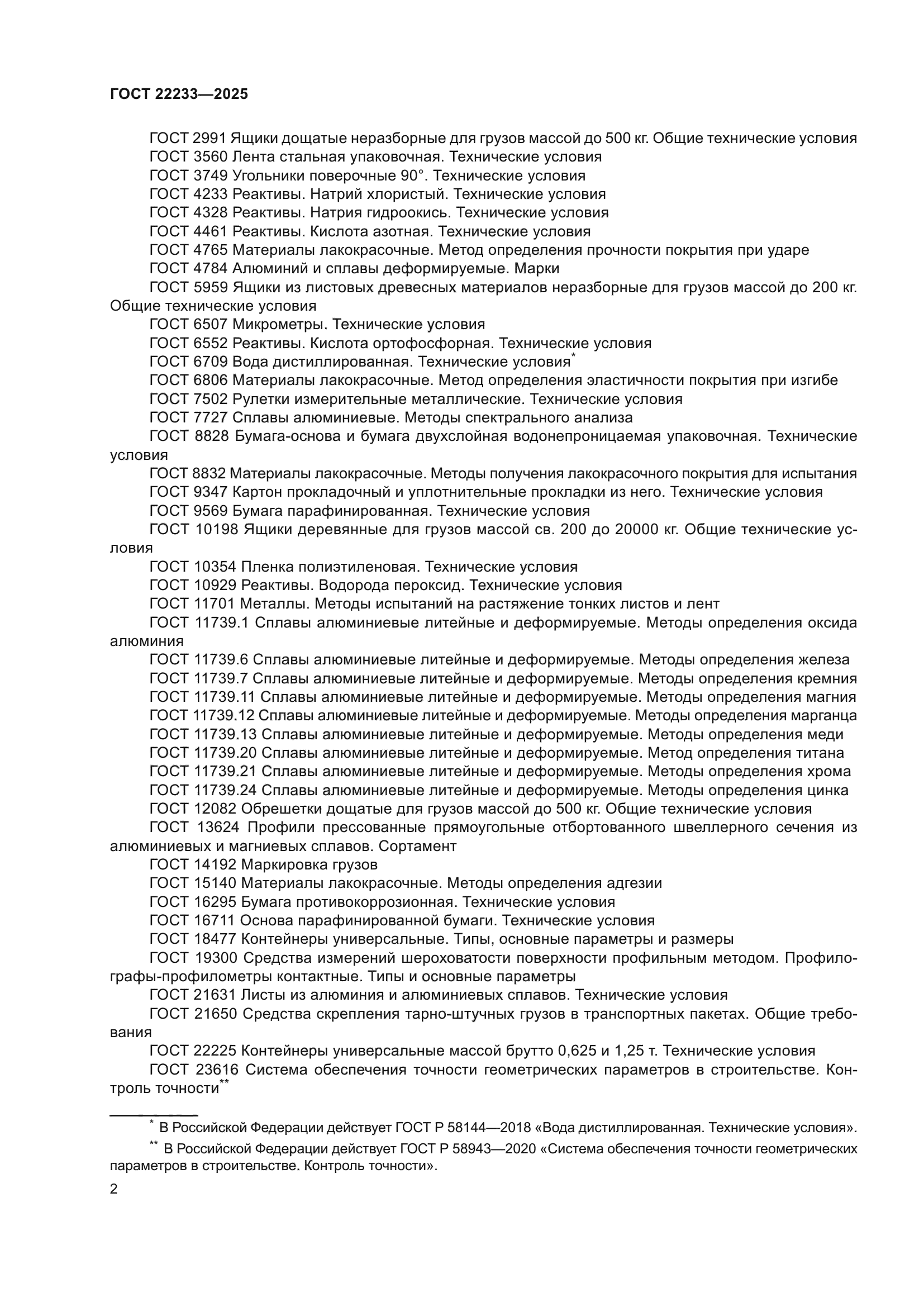 ГОСТ 22233-2025