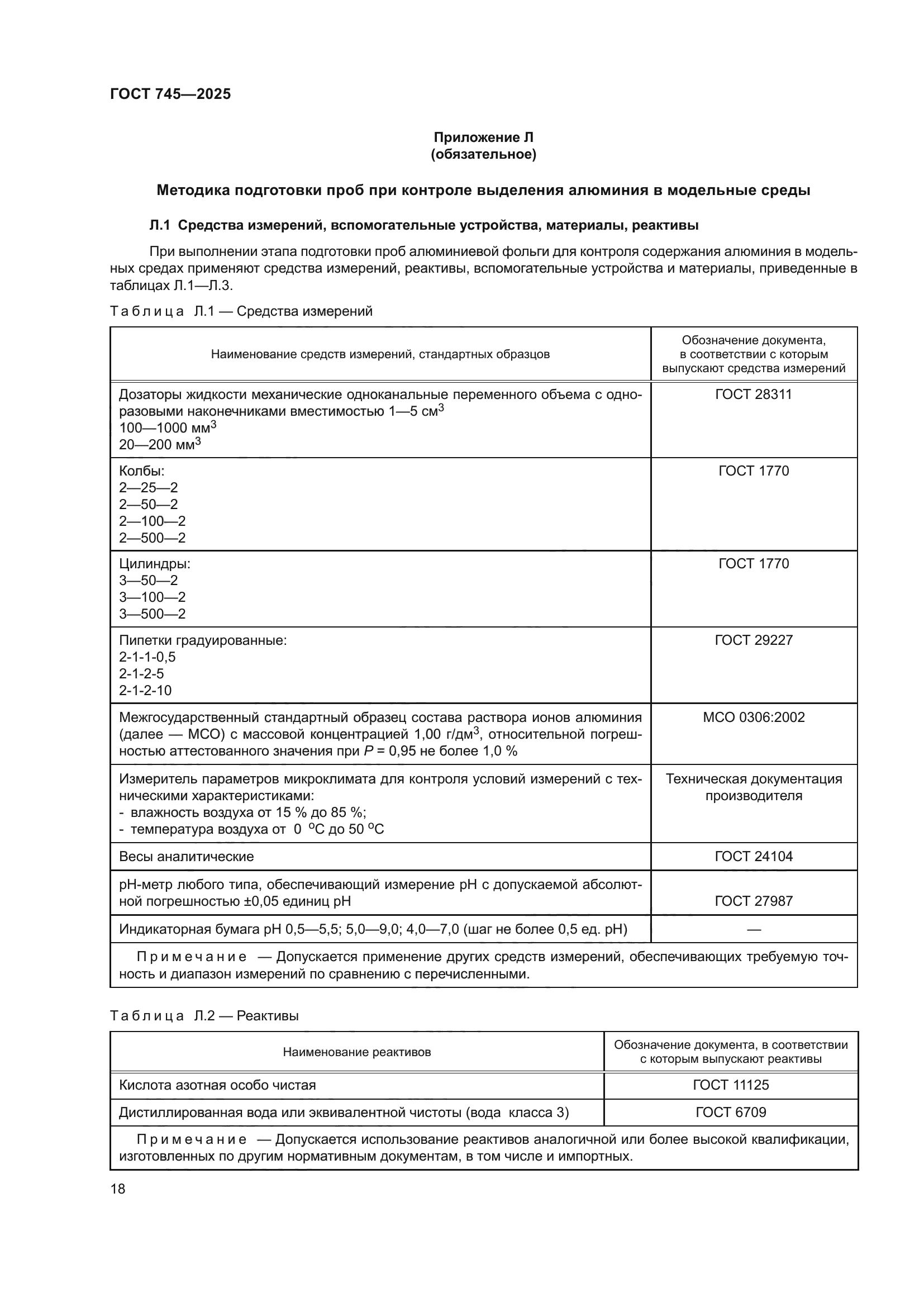 ГОСТ 745-2025