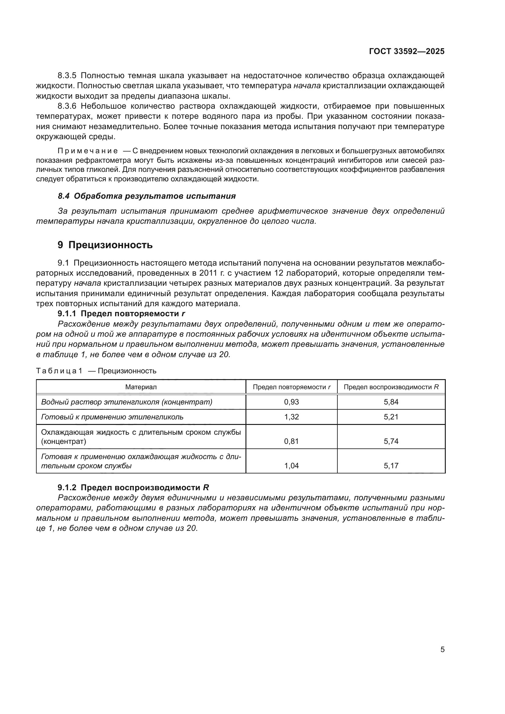 ГОСТ 33592-2025