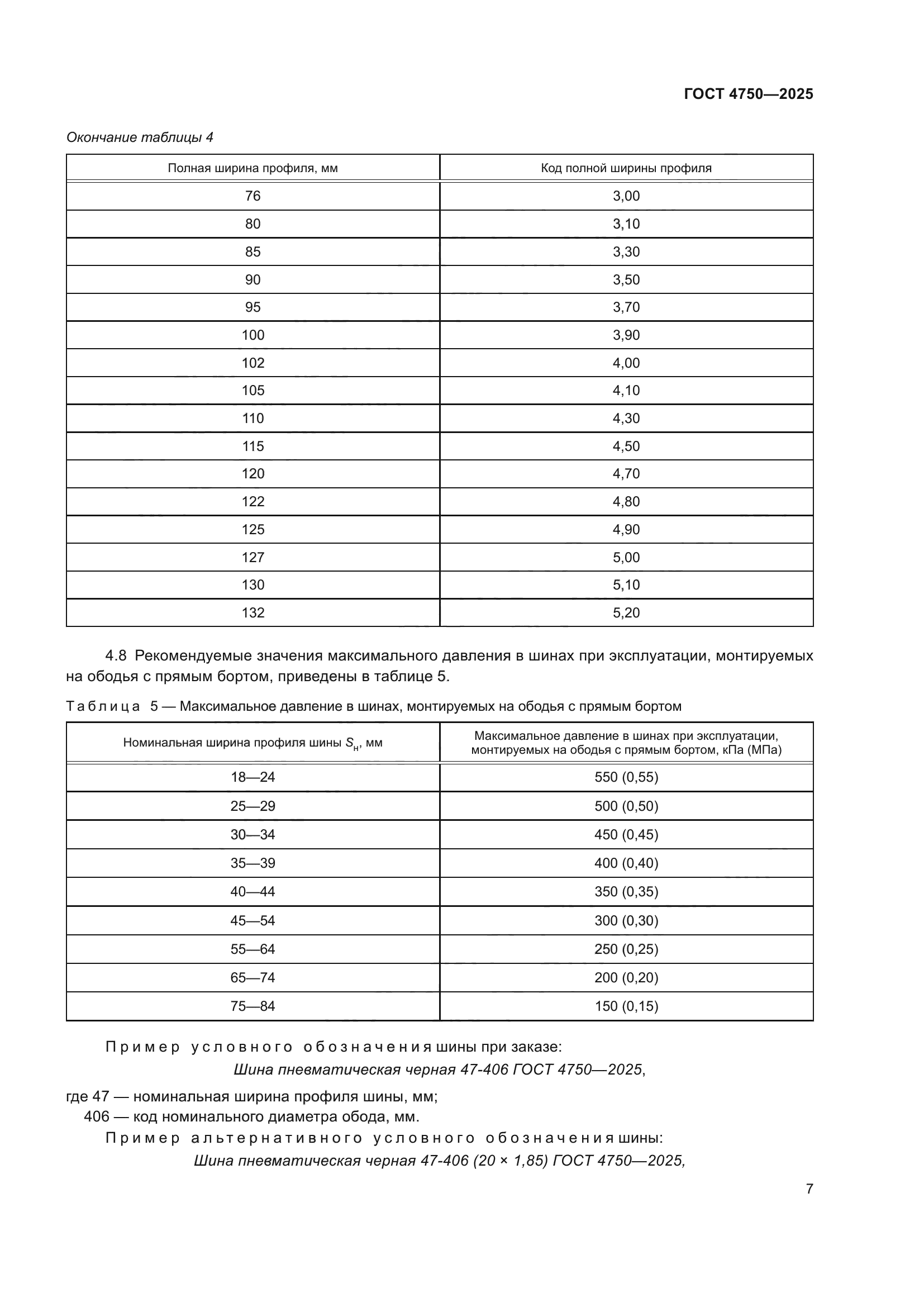 ГОСТ 4750-2025