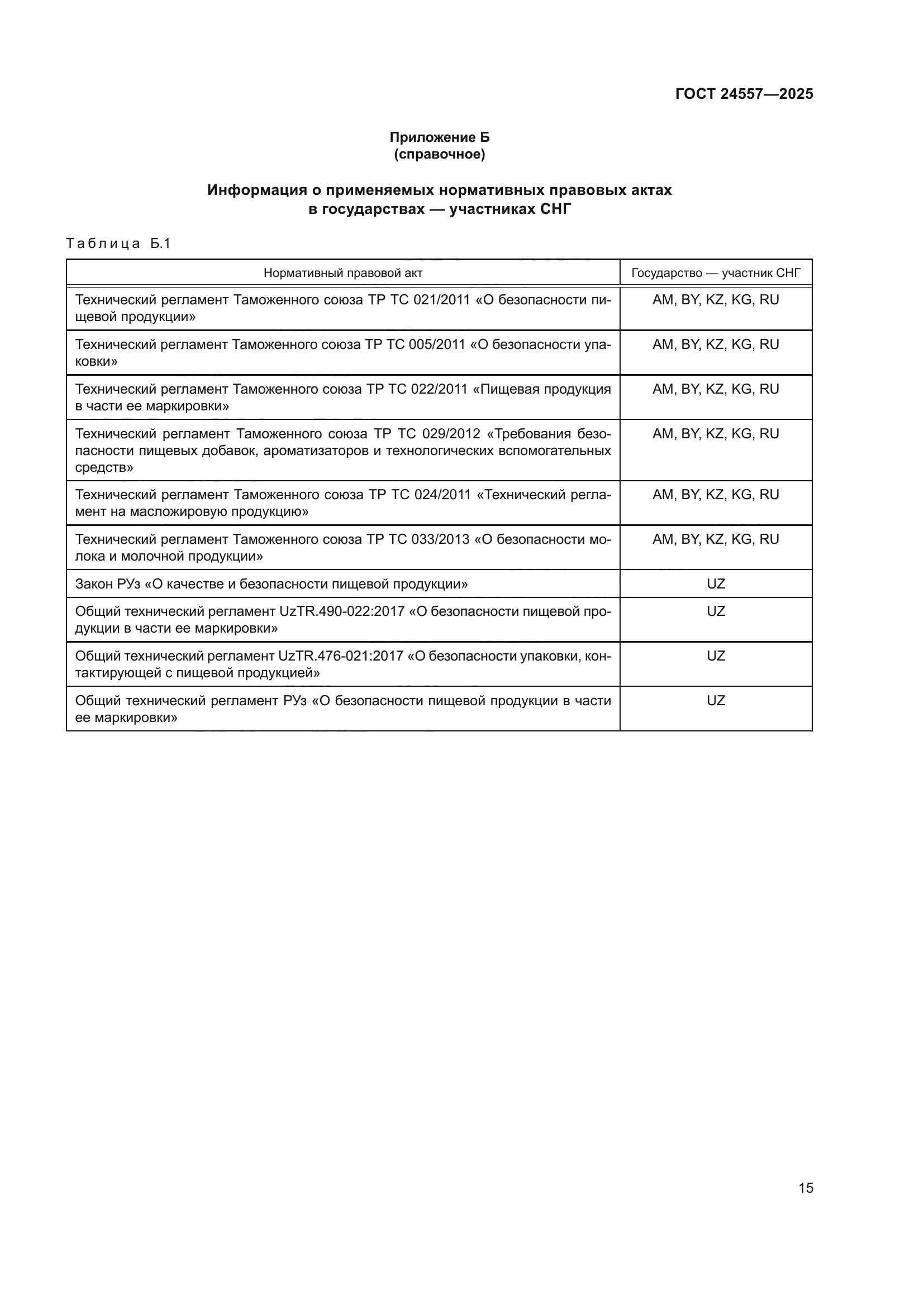 ГОСТ 24557-2025