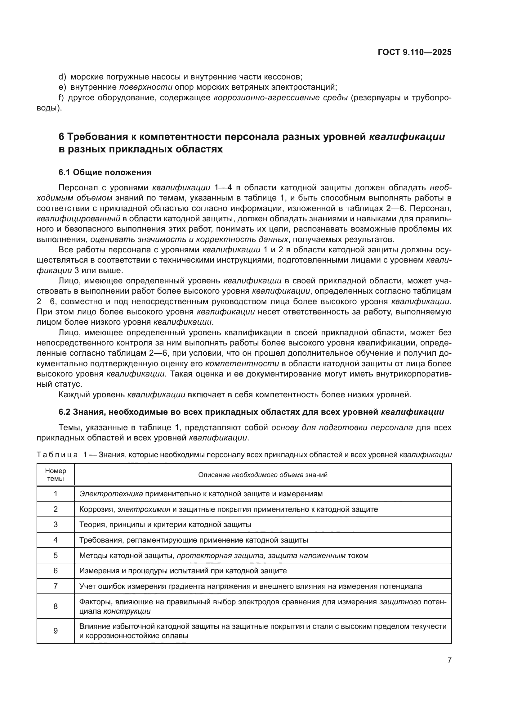 ГОСТ 9.110-2025