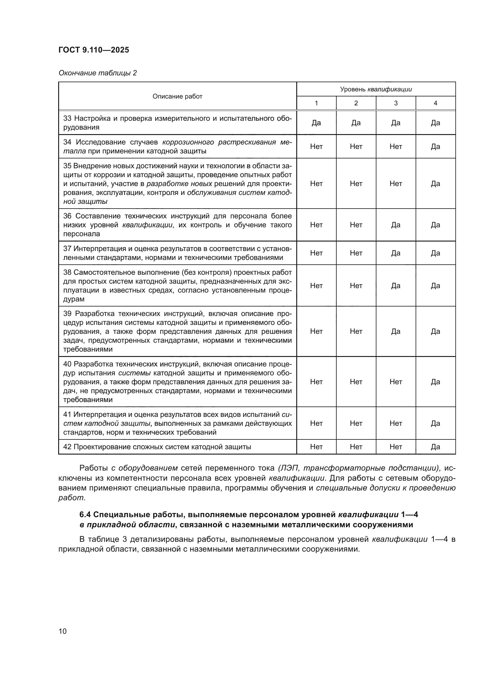 ГОСТ 9.110-2025