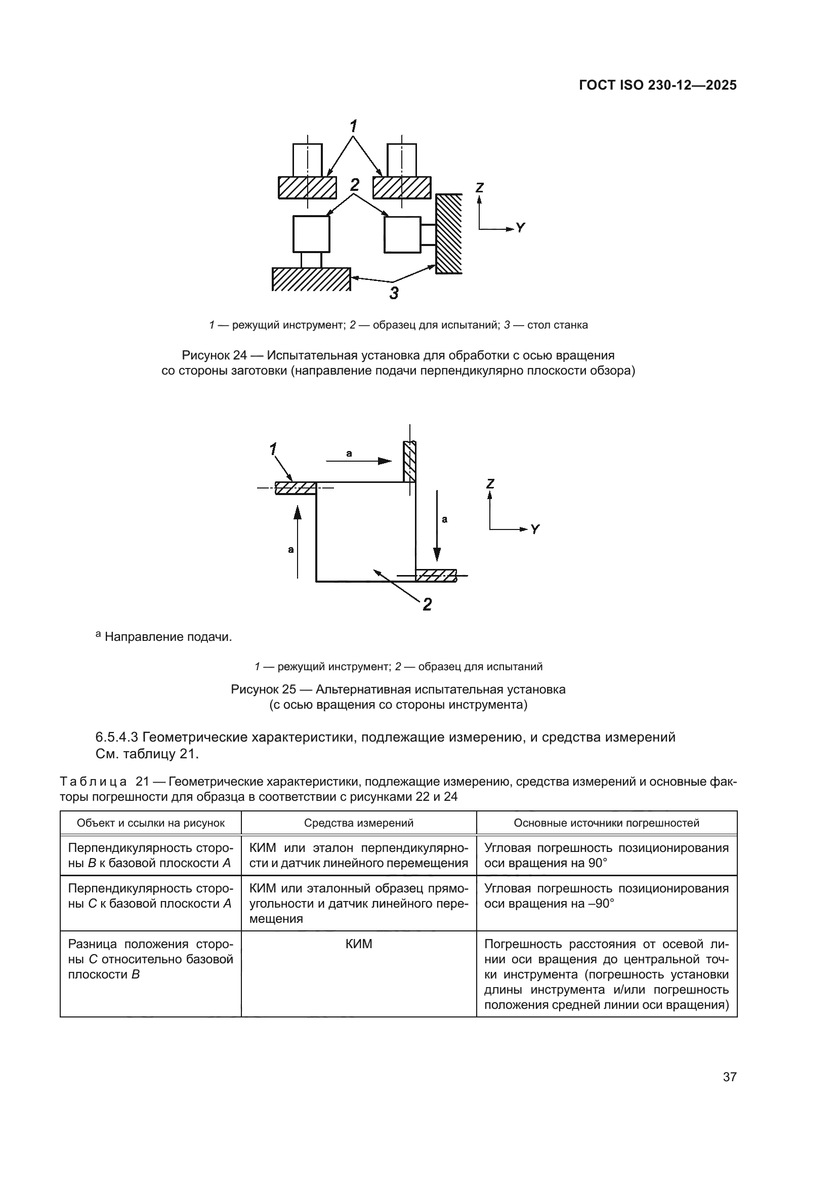 ГОСТ ISO 230-12-2025