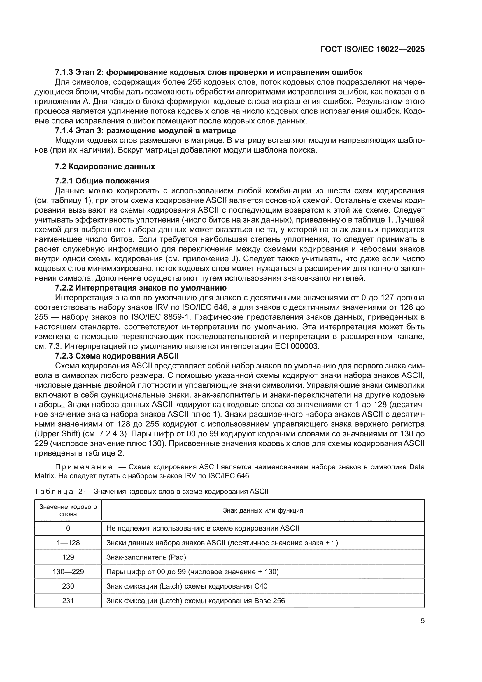 ГОСТ ISO/IEC 16022-2025