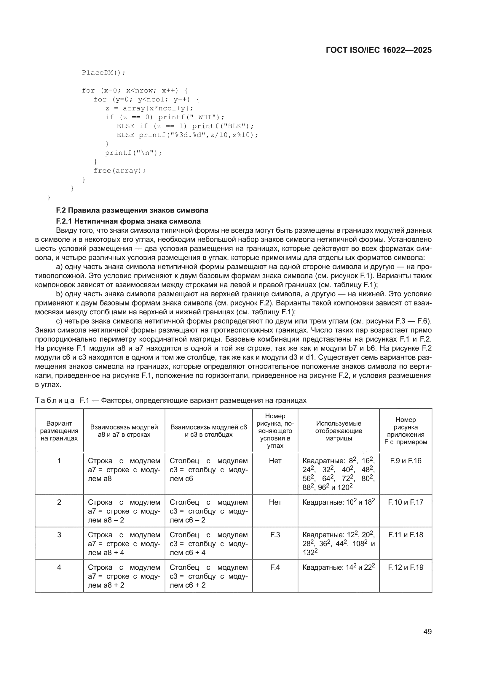 ГОСТ ISO/IEC 16022-2025