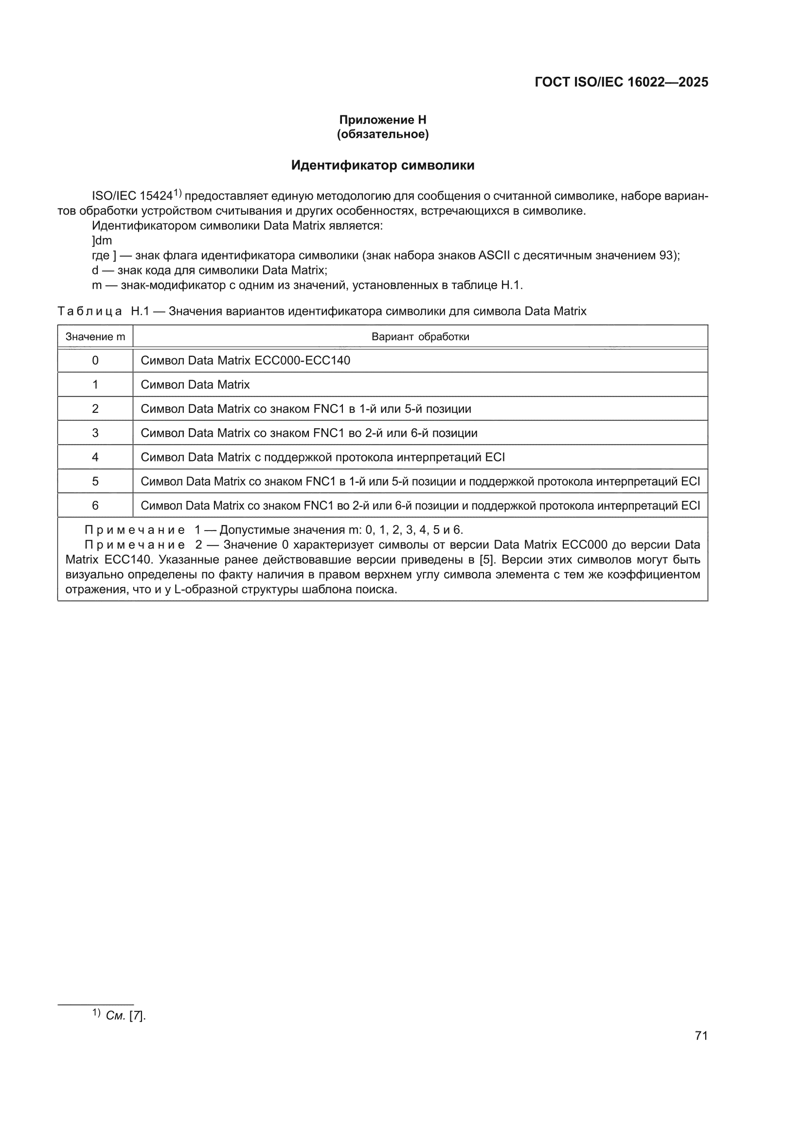 ГОСТ ISO/IEC 16022-2025