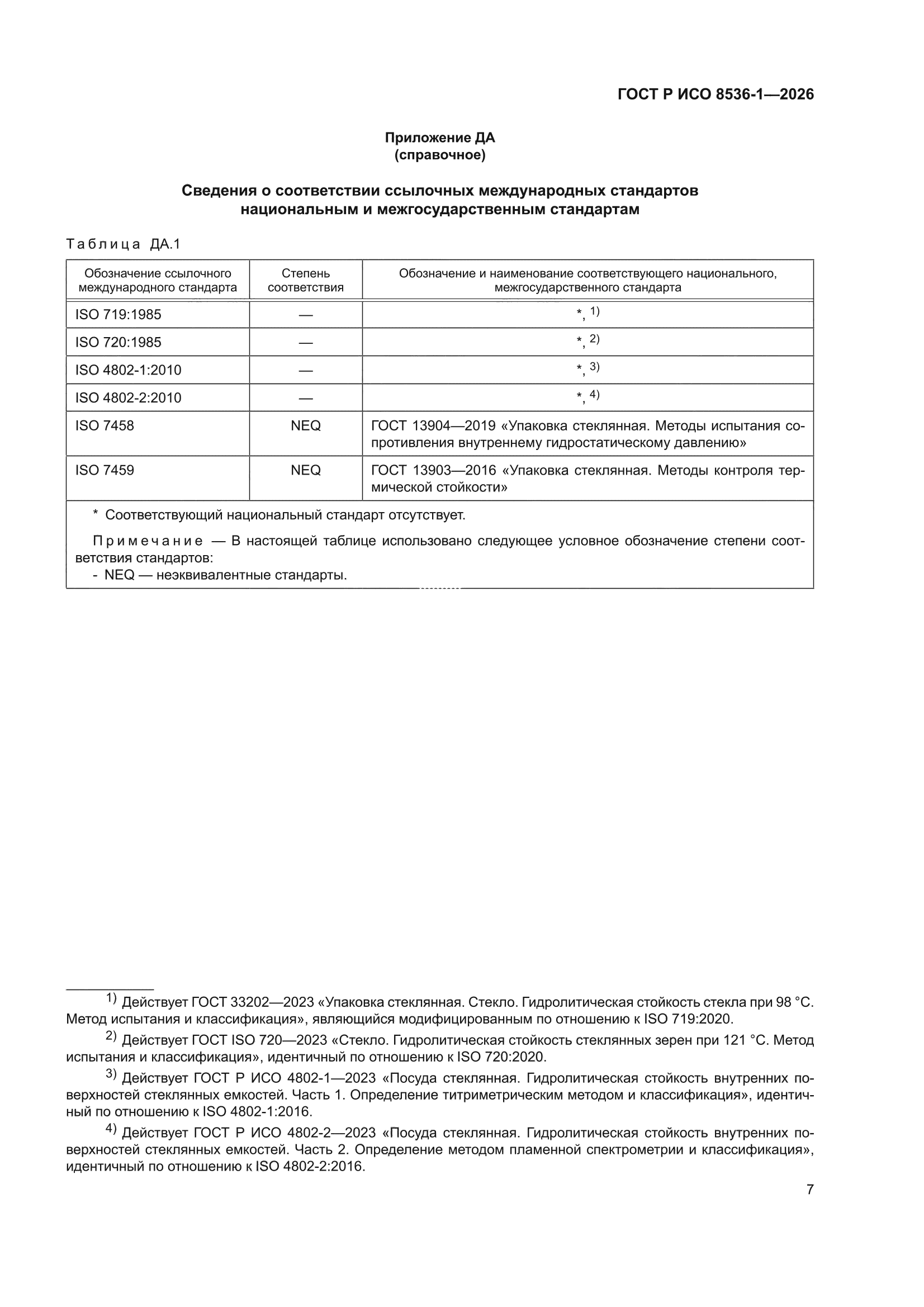 ГОСТ Р ИСО 8536-1-2026