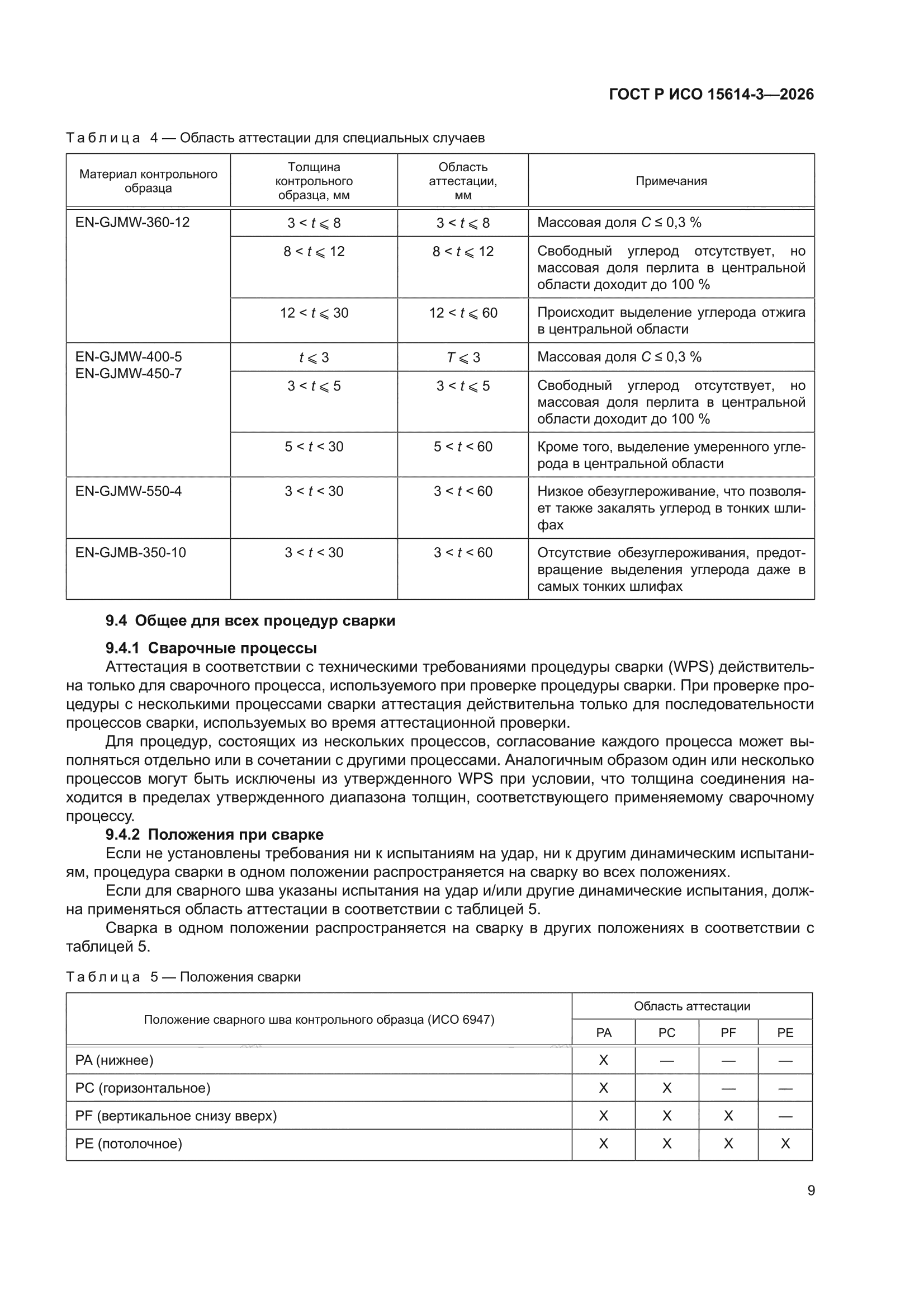 ГОСТ Р ИСО 15614-3-2026