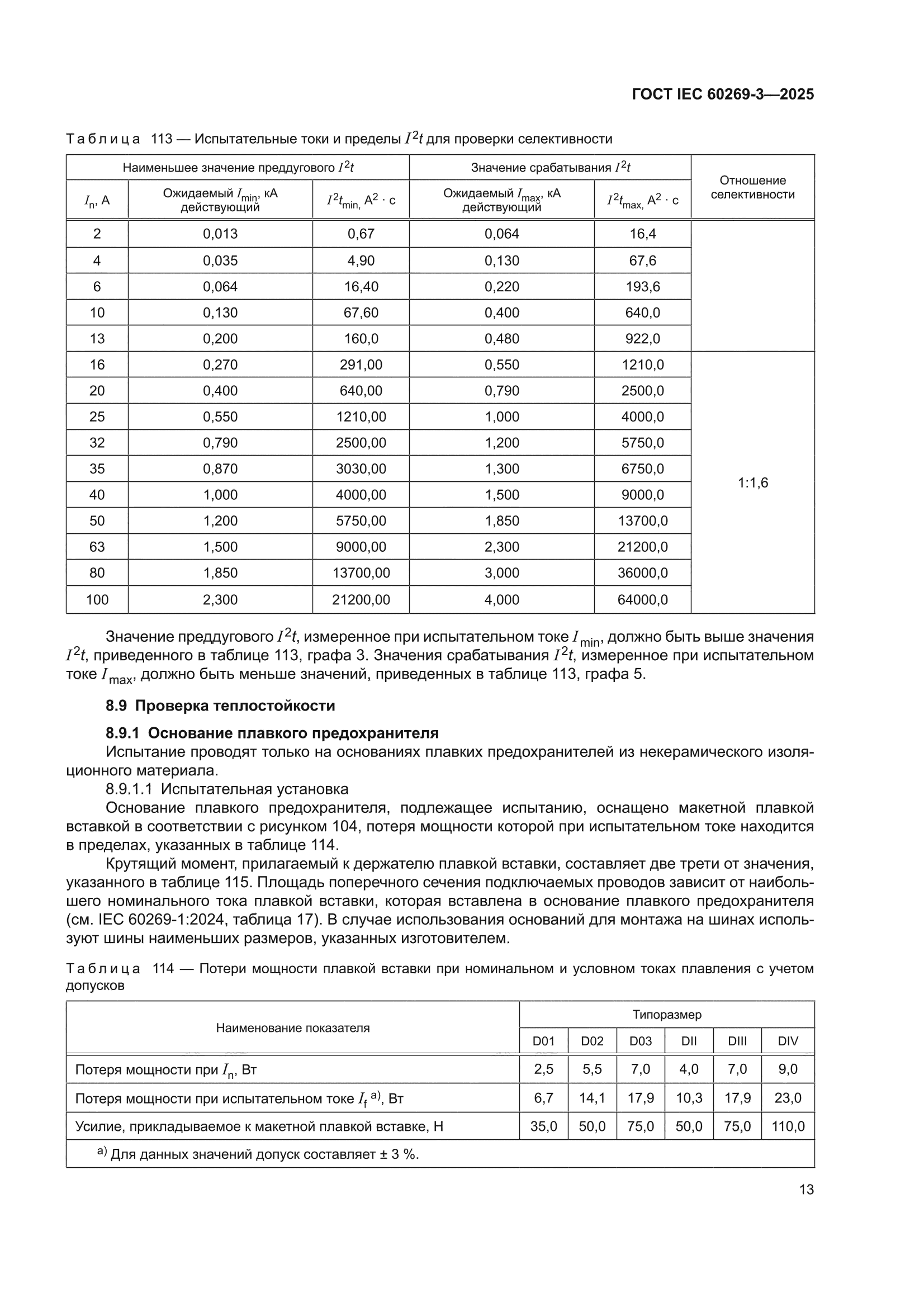ГОСТ IEC 60269-3-2025