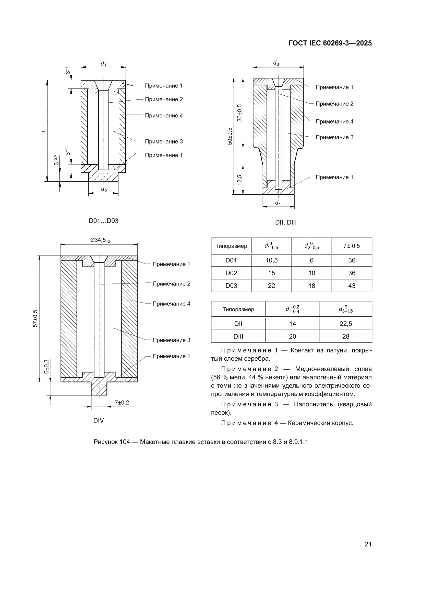 ГОСТ IEC 60269-3-2025