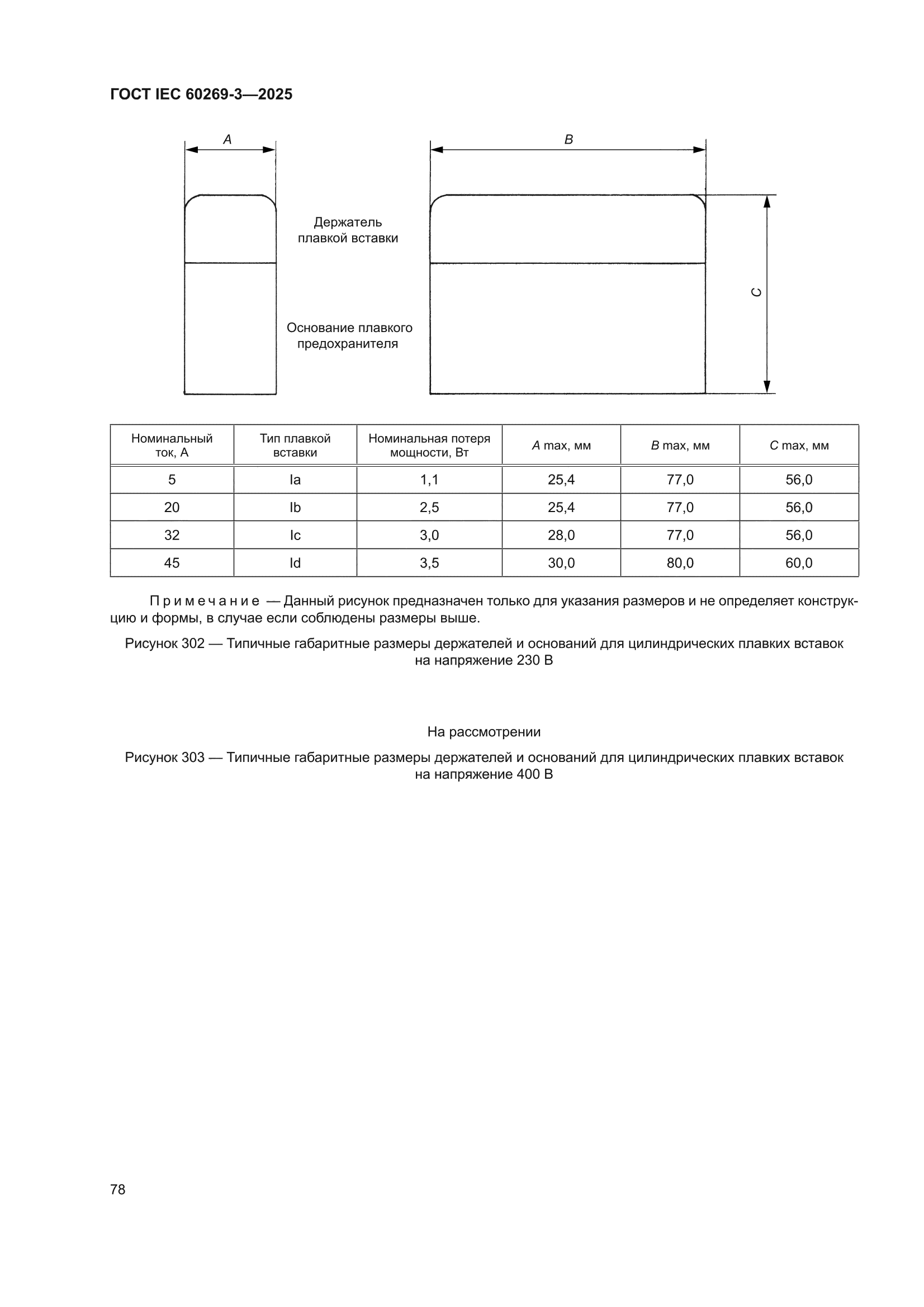 ГОСТ IEC 60269-3-2025
