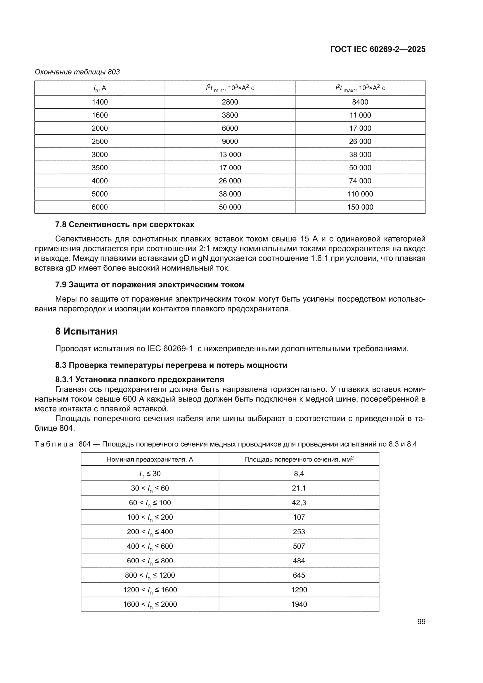 ГОСТ IEC 60269-2-2025