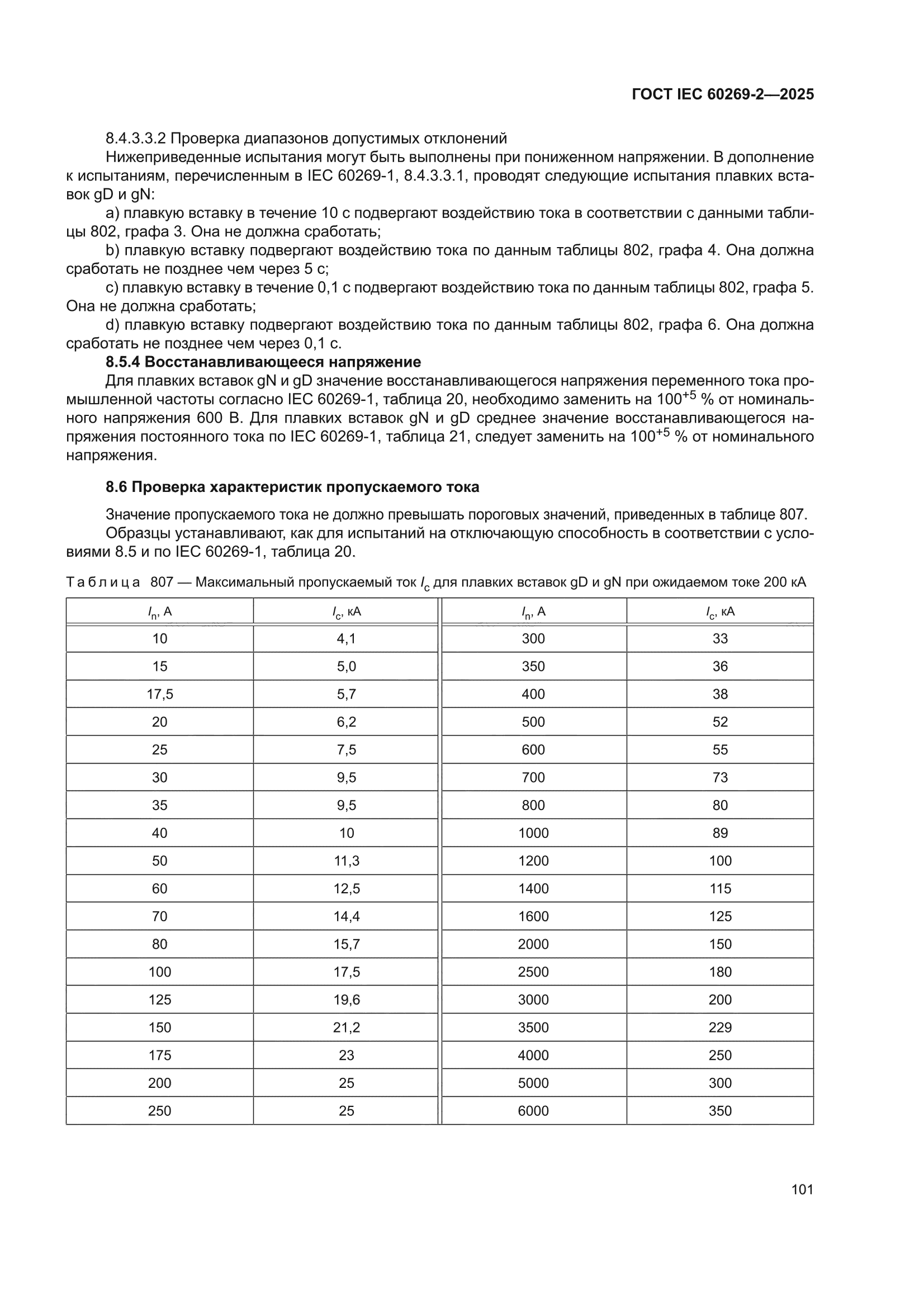 ГОСТ IEC 60269-2-2025