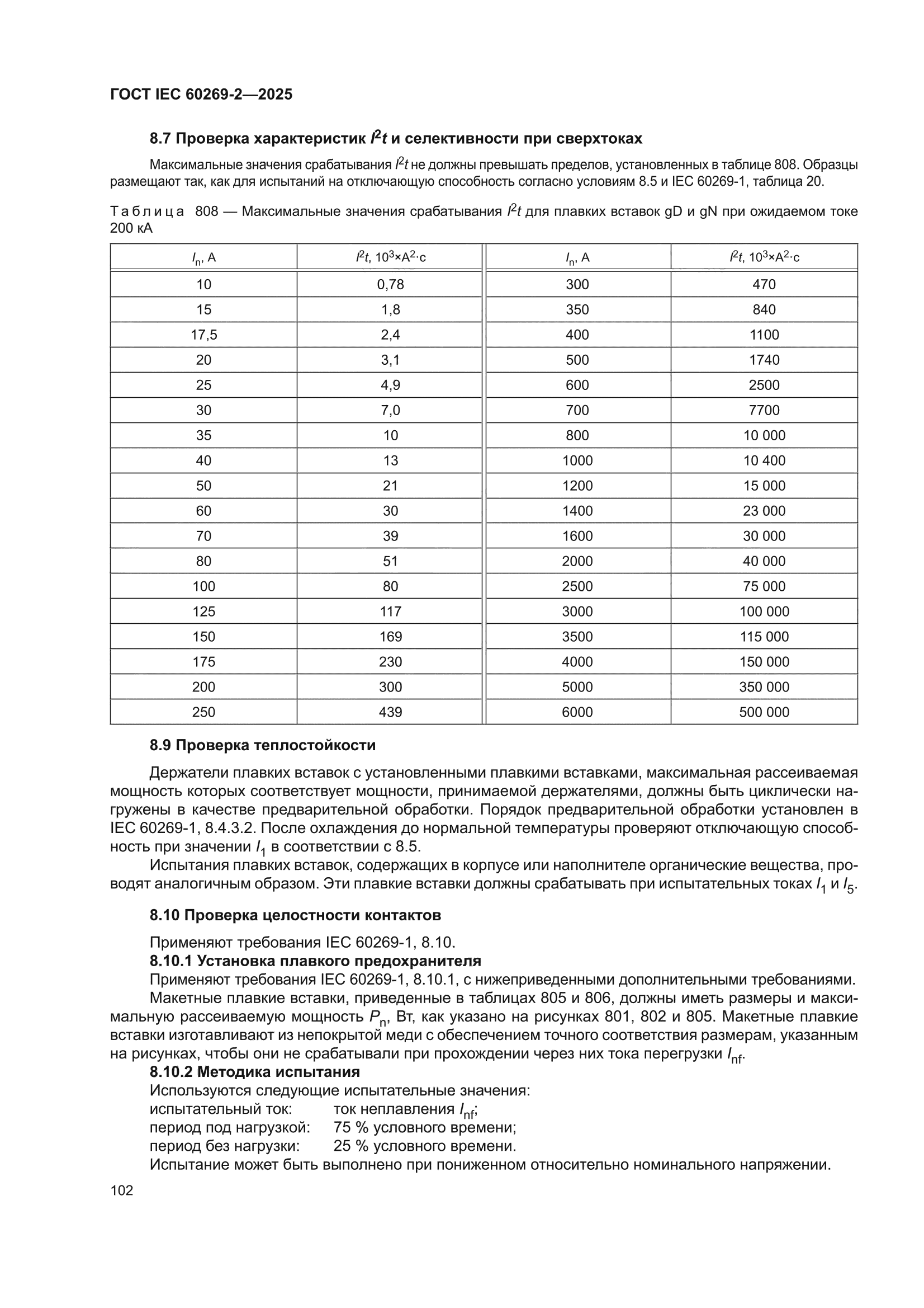 ГОСТ IEC 60269-2-2025