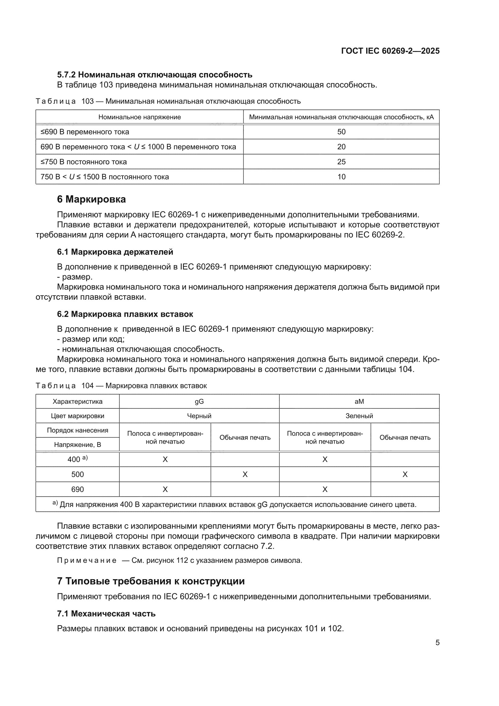 ГОСТ IEC 60269-2-2025
