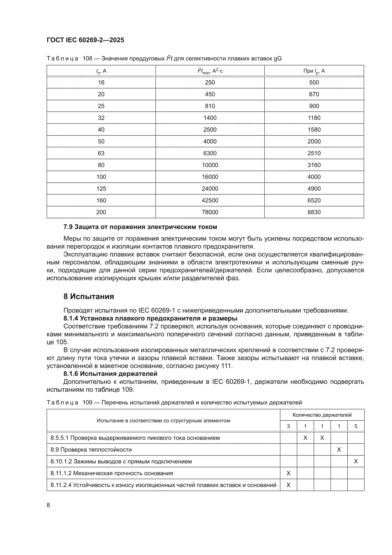 ГОСТ IEC 60269-2-2025