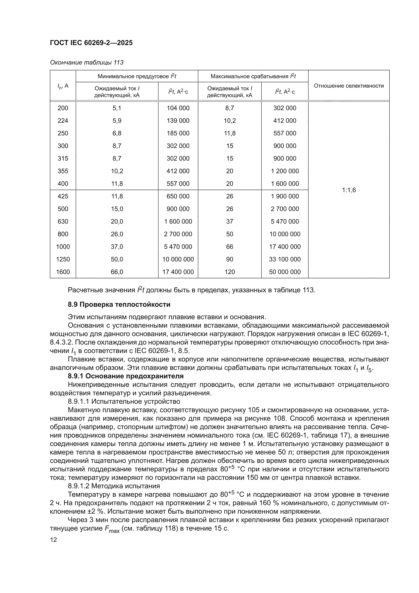 ГОСТ IEC 60269-2-2025