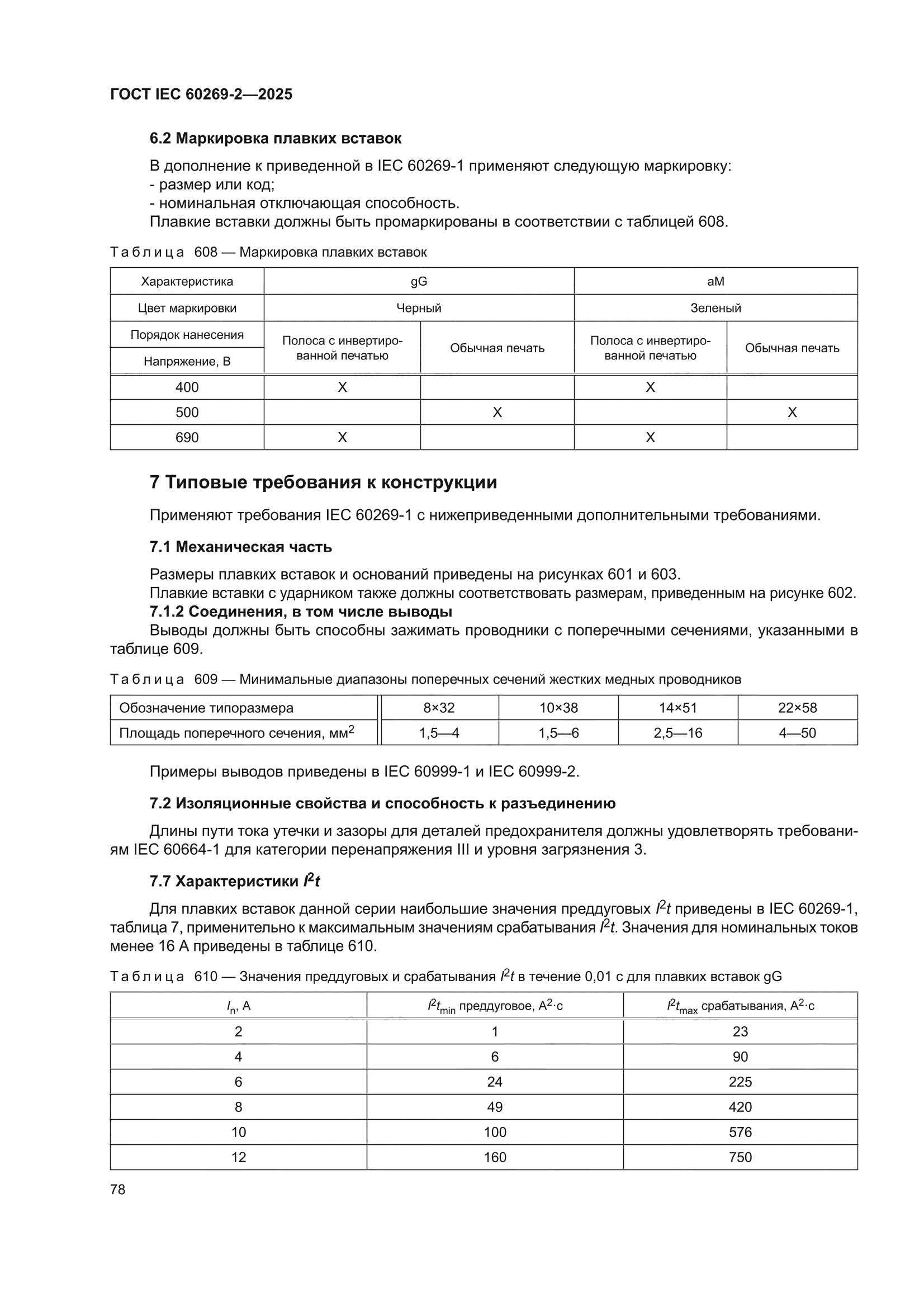ГОСТ IEC 60269-2-2025