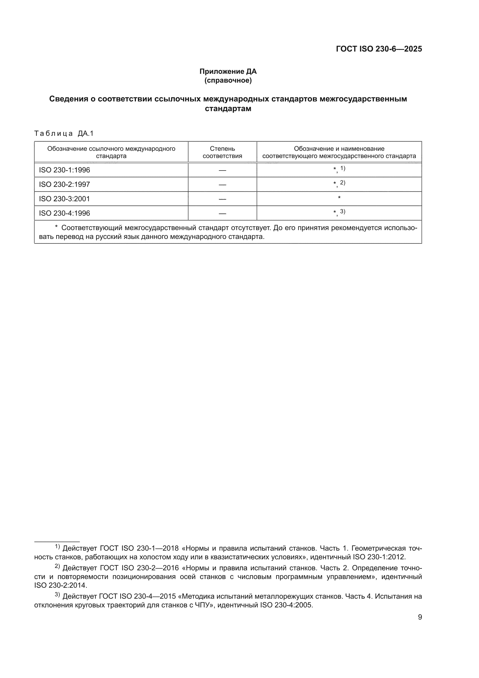 ГОСТ ISO 230-6-2025