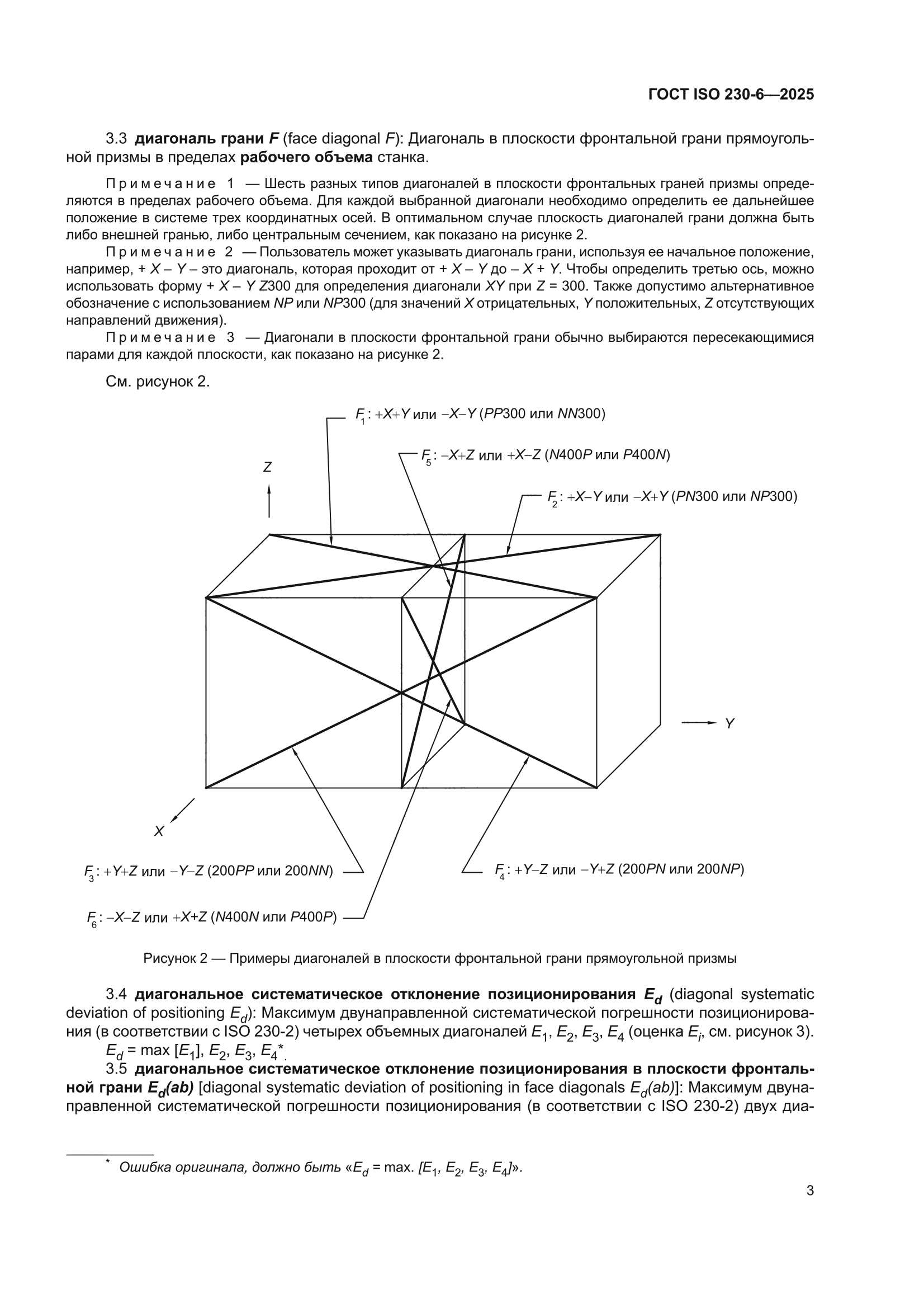 ГОСТ ISO 230-6-2025