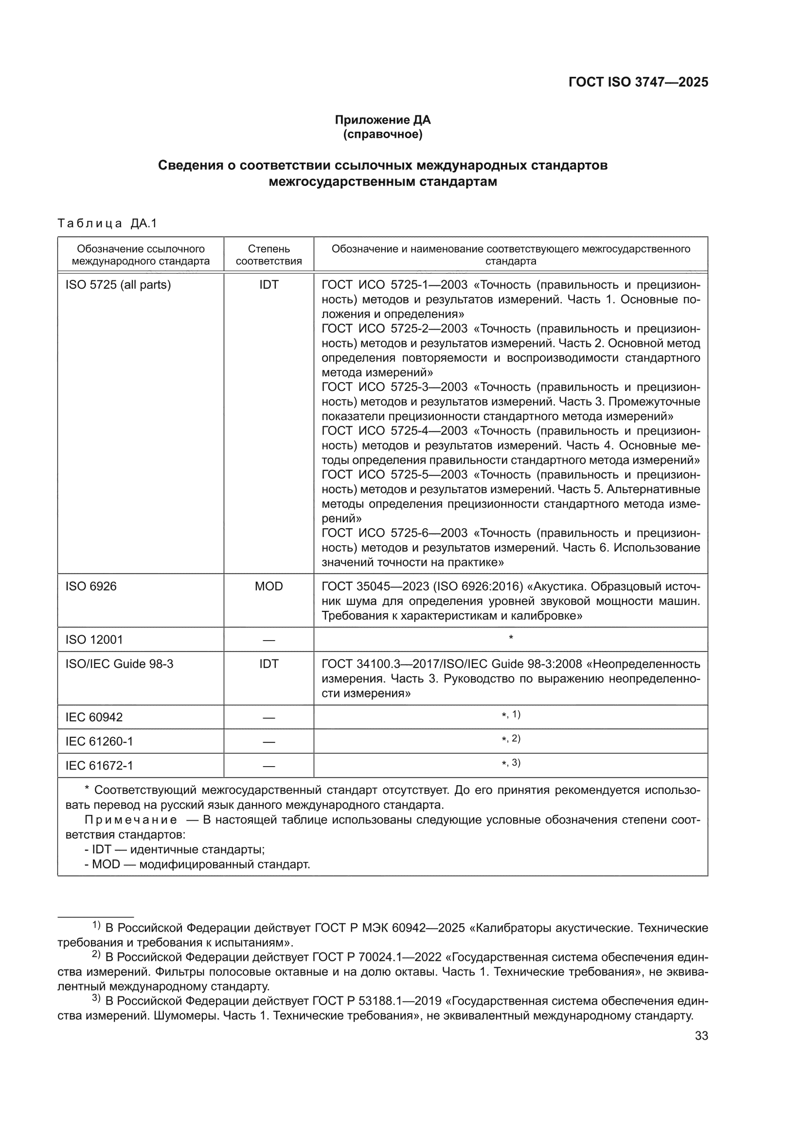 ГОСТ ISO 3747-2025