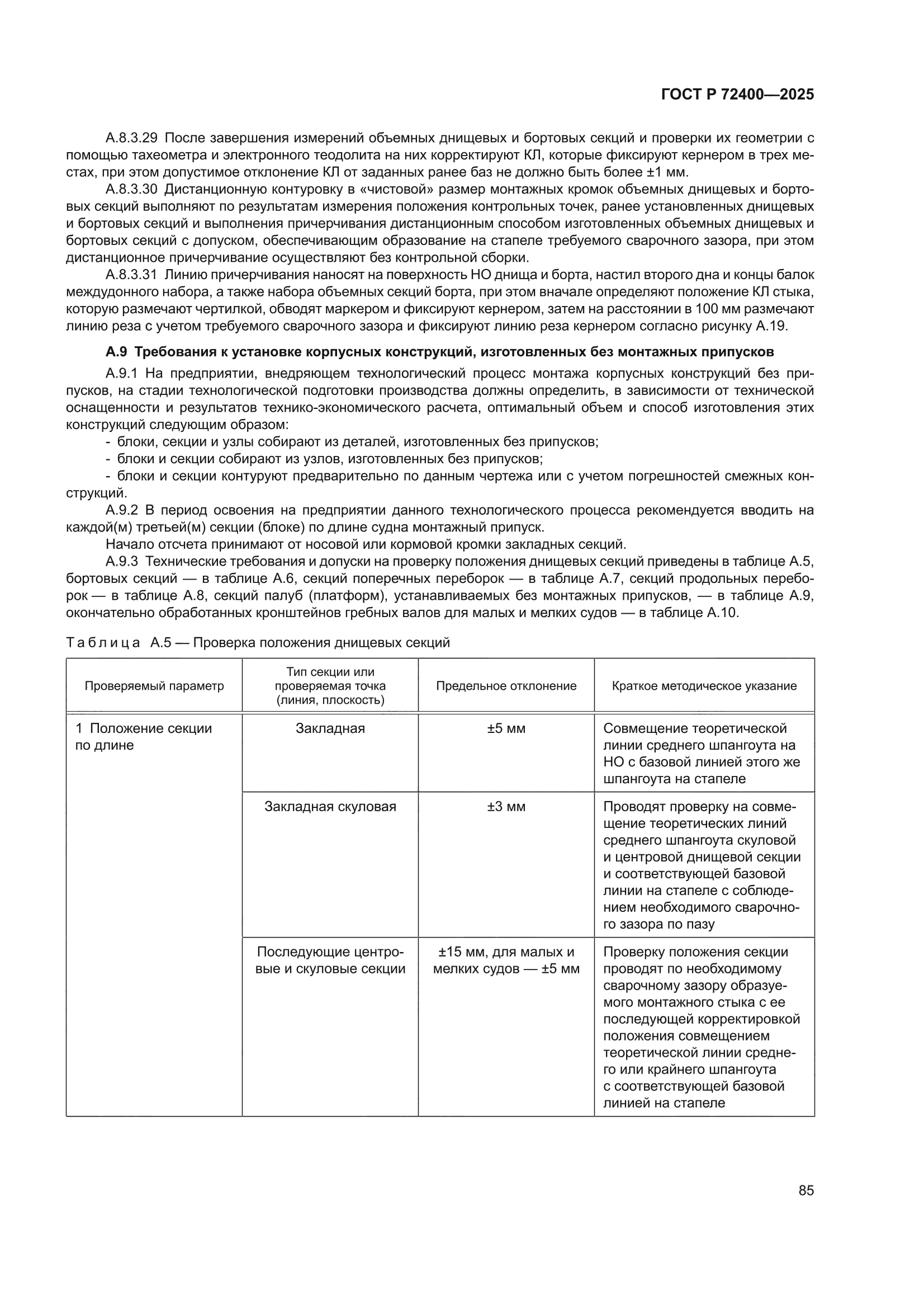ГОСТ Р 72400-2025