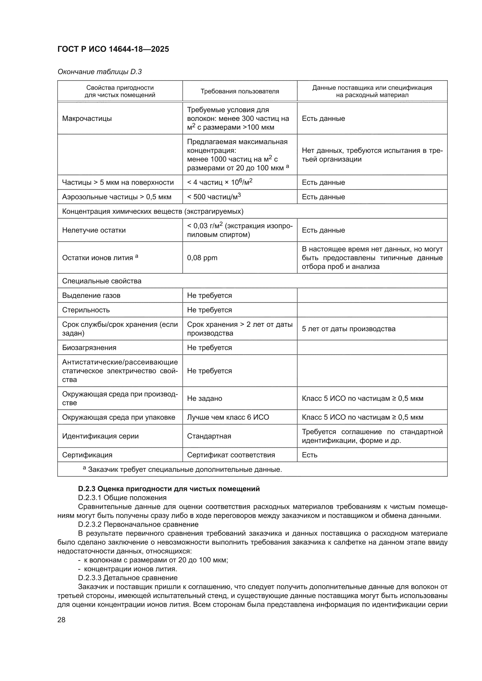 ГОСТ Р ИСО 14644-18-2025