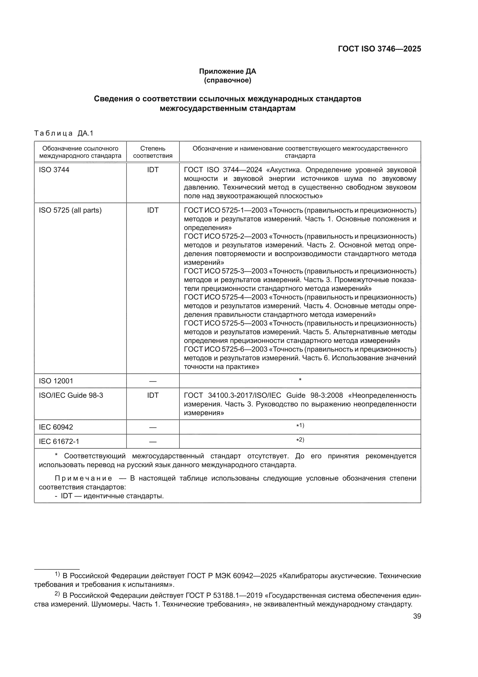 ГОСТ ISO 3746-2025