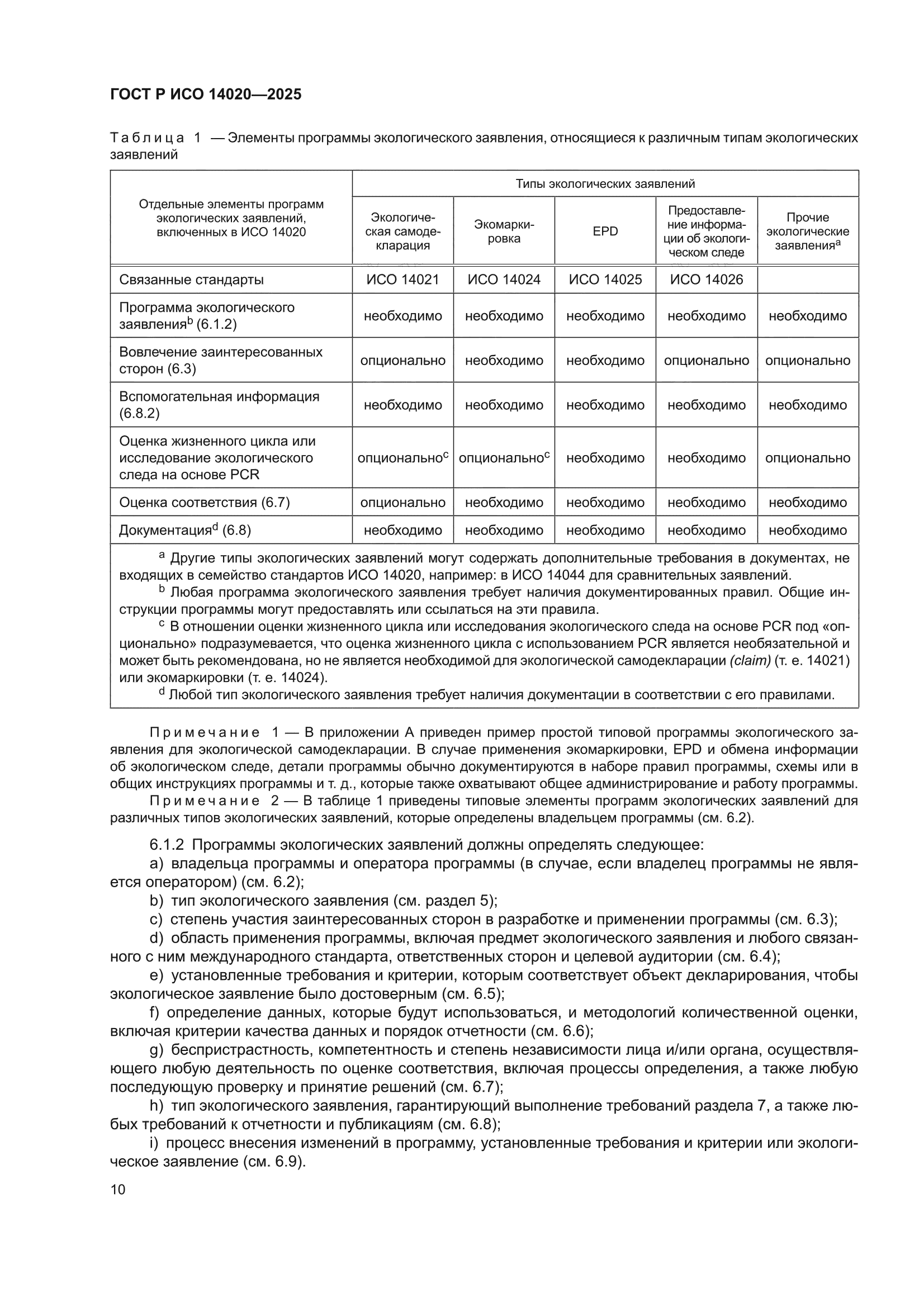 ГОСТ Р ИСО 14020-2025