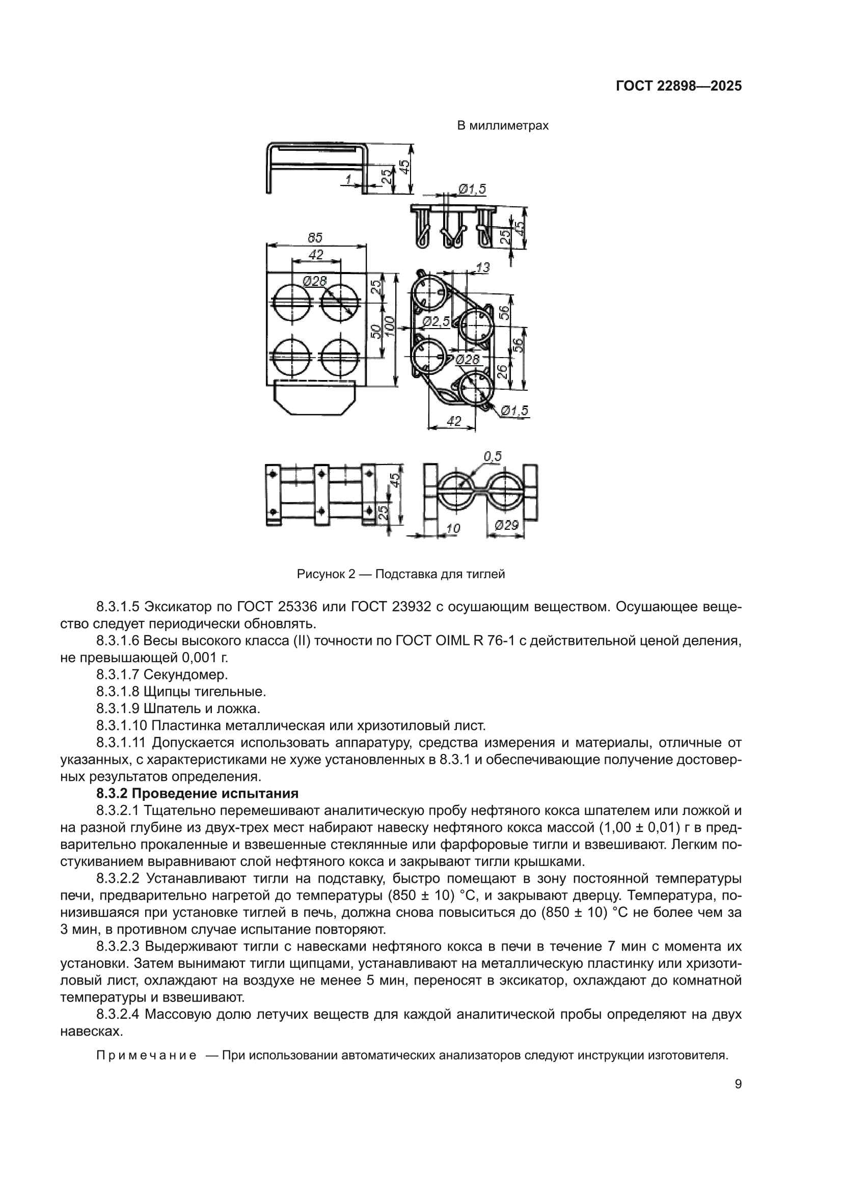 ГОСТ 22898-2025