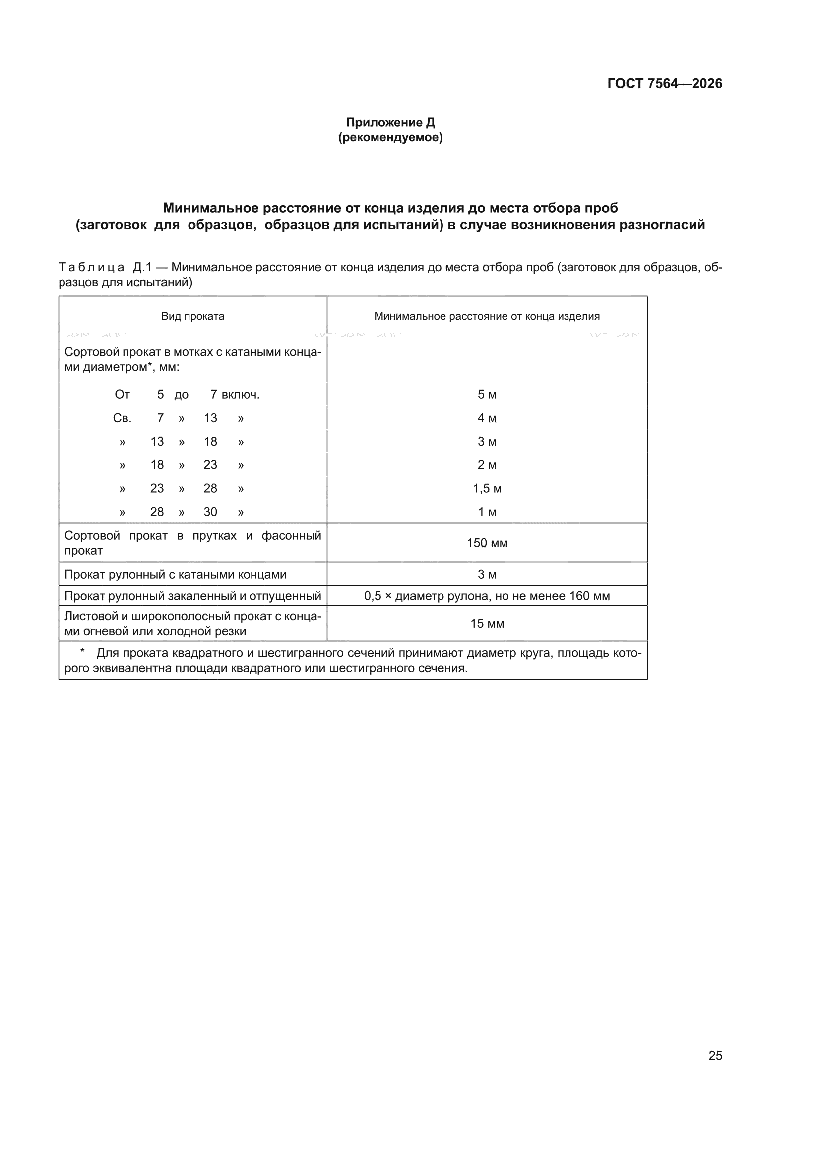 ГОСТ 7564-2026
