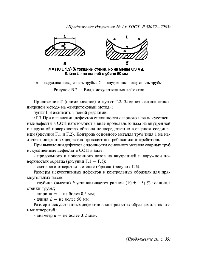 Изменение №1 к ГОСТ Р 52079-2003
