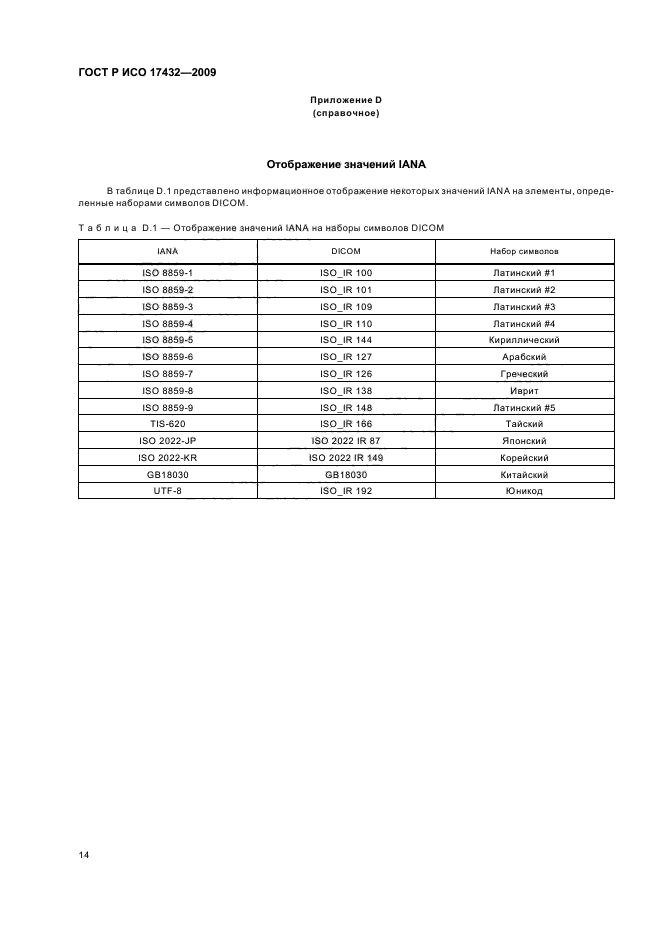 ГОСТ Р ИСО 17432-2009