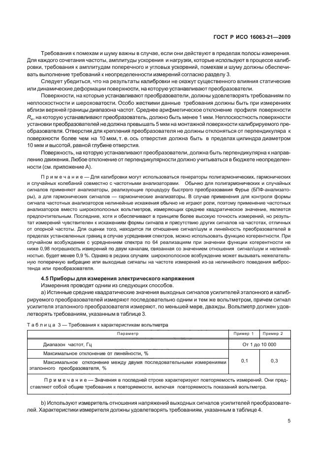 ГОСТ Р ИСО 16063-21-2009