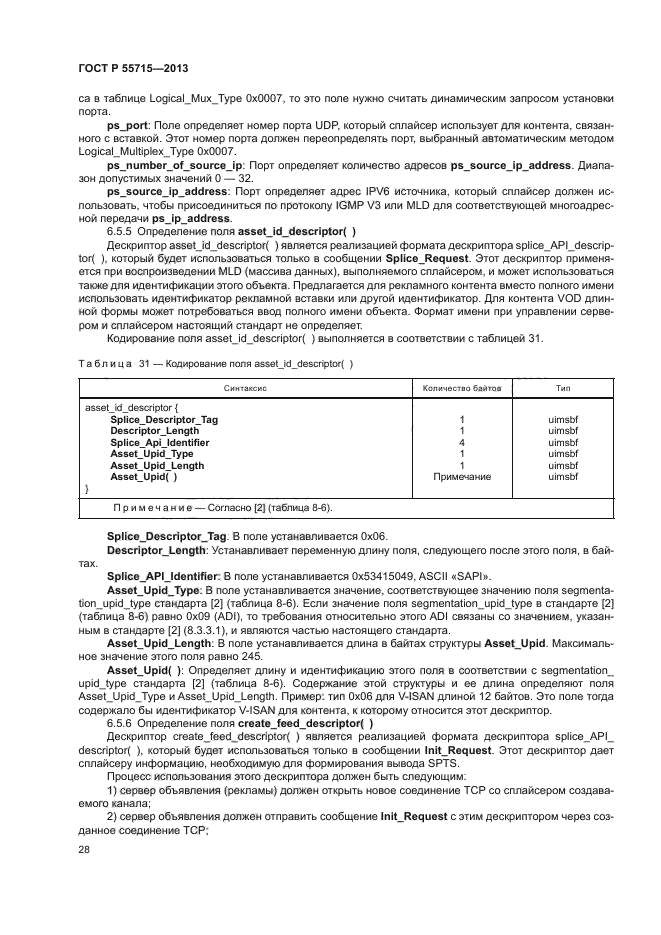 ГОСТ Р 55715-2013