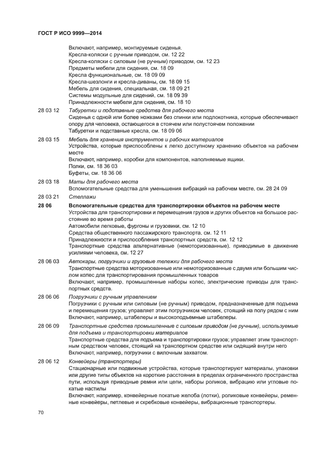 ГОСТ Р ИСО 9999-2014