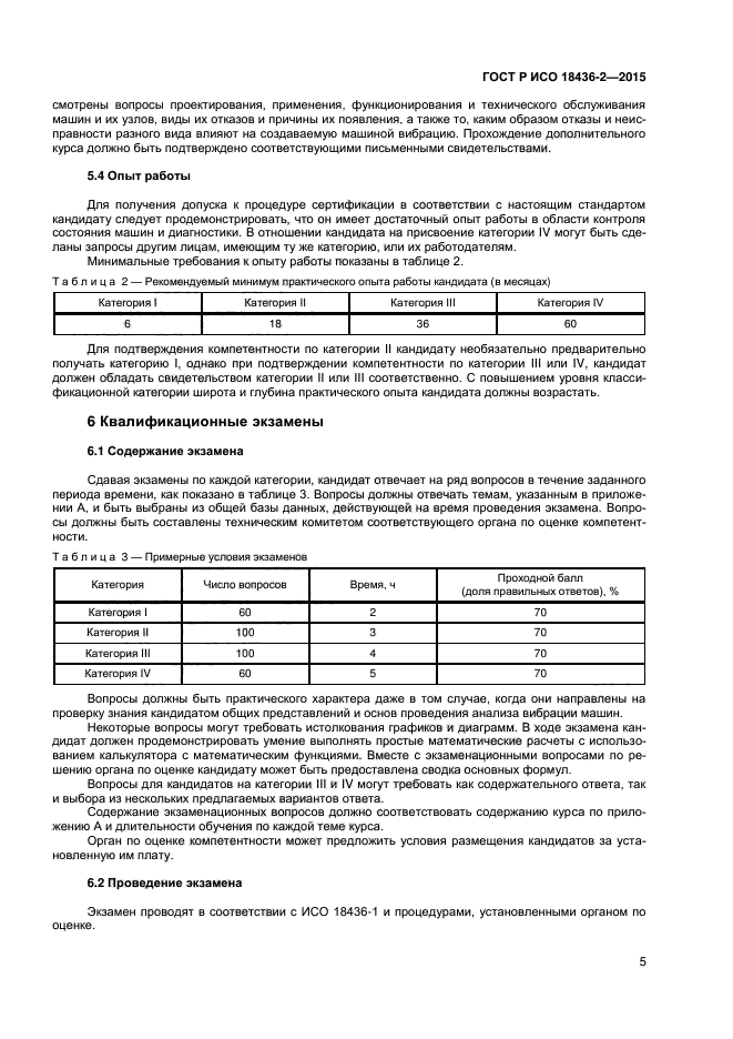 ГОСТ Р ИСО 18436-2-2015