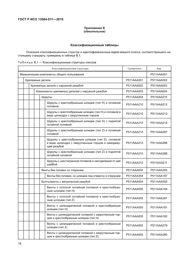 ГОСТ Р ИСО 13584-511-2010