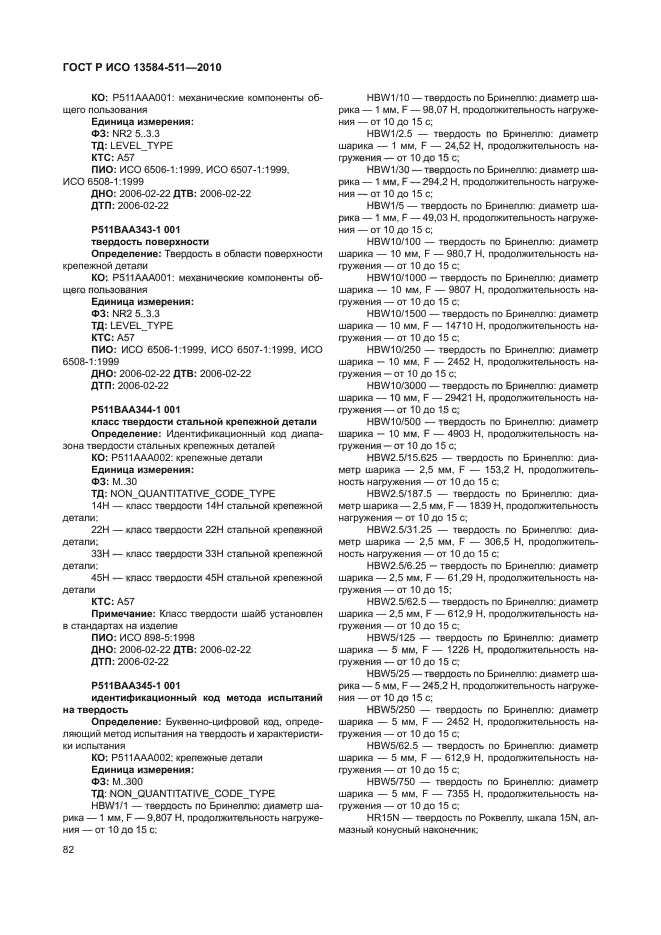 ГОСТ Р ИСО 13584-511-2010