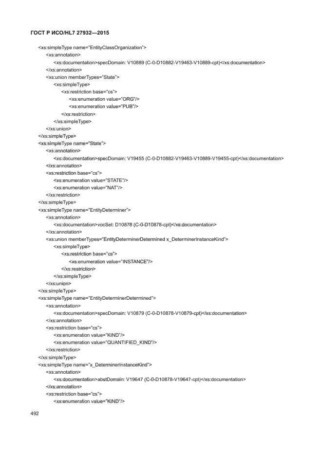 ГОСТ Р ИСО/HL7 27932-2015