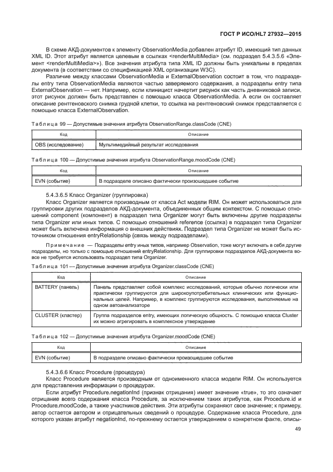 ГОСТ Р ИСО/HL7 27932-2015