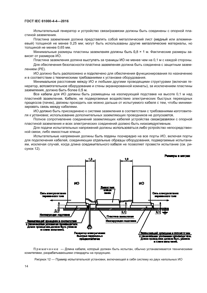 ГОСТ IEC 61000-4-4-2016