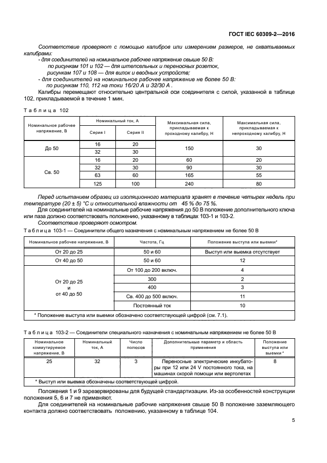 ГОСТ IEC 60309-2-2016