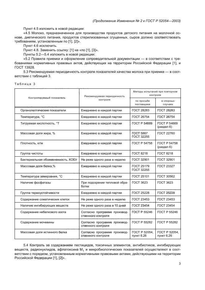 Изменение №2 к ГОСТ Р 52054-2003